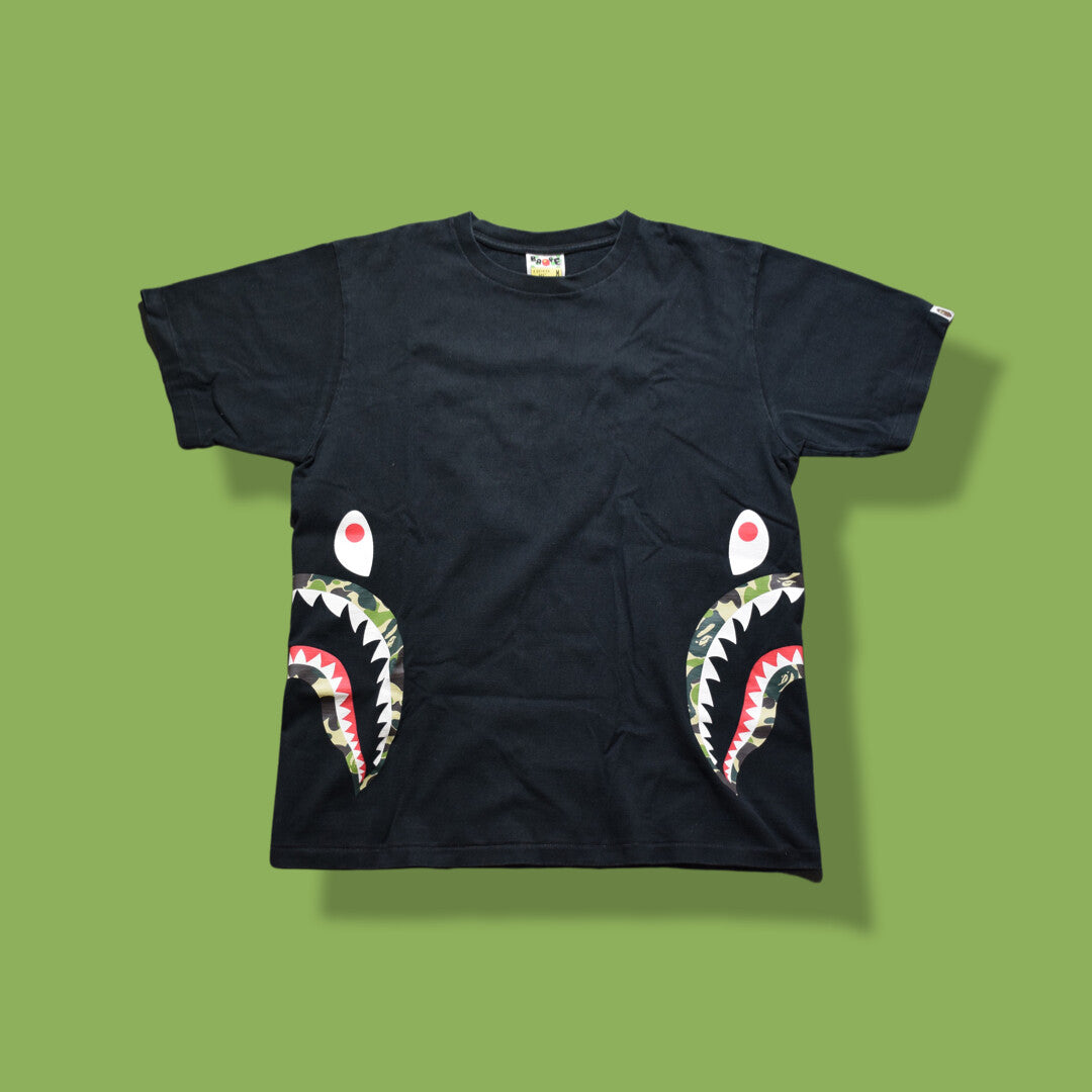 Bape side sharks tee