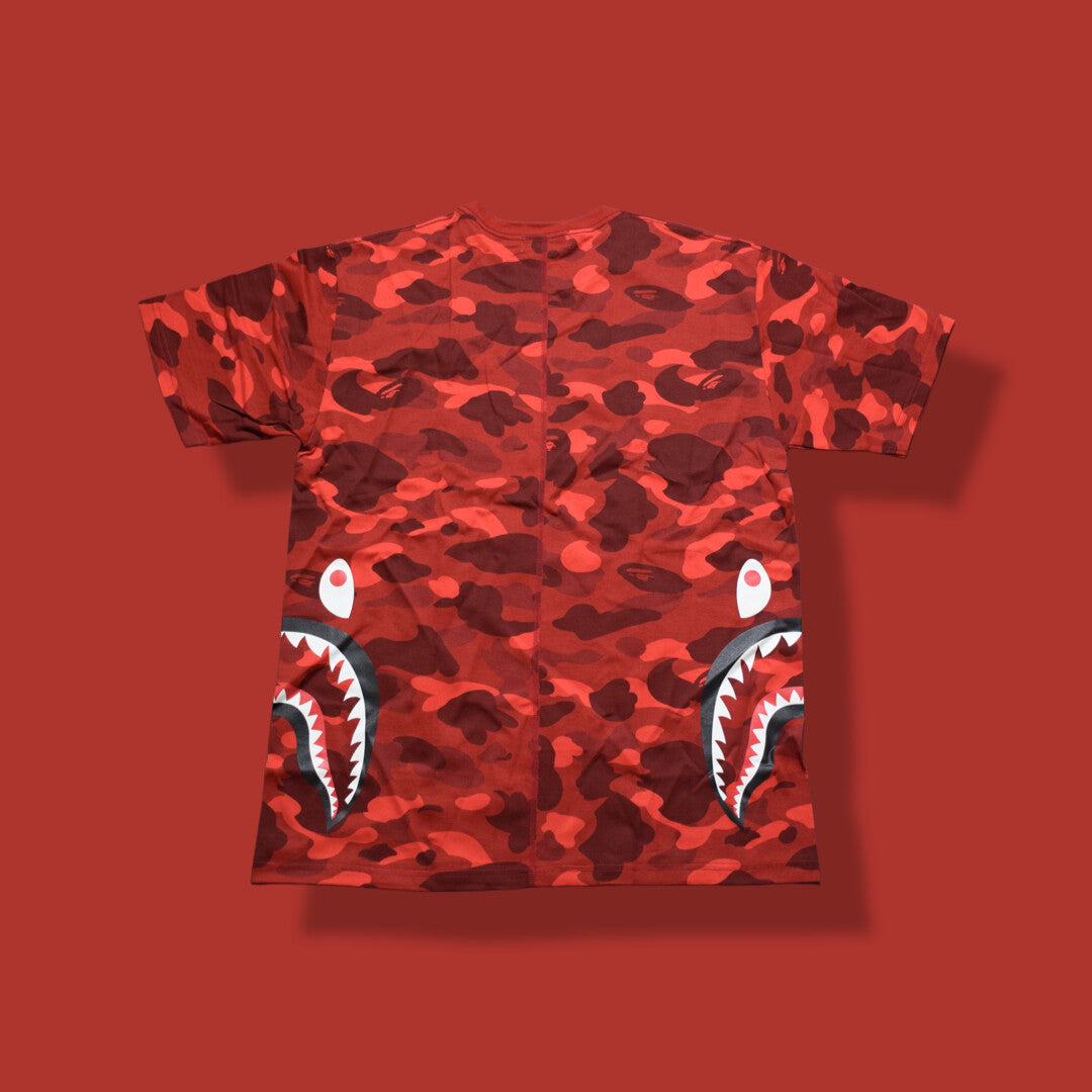 Bape side shark tee