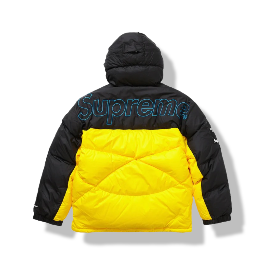 Supreme x TNF puffer jacket 800 half zip